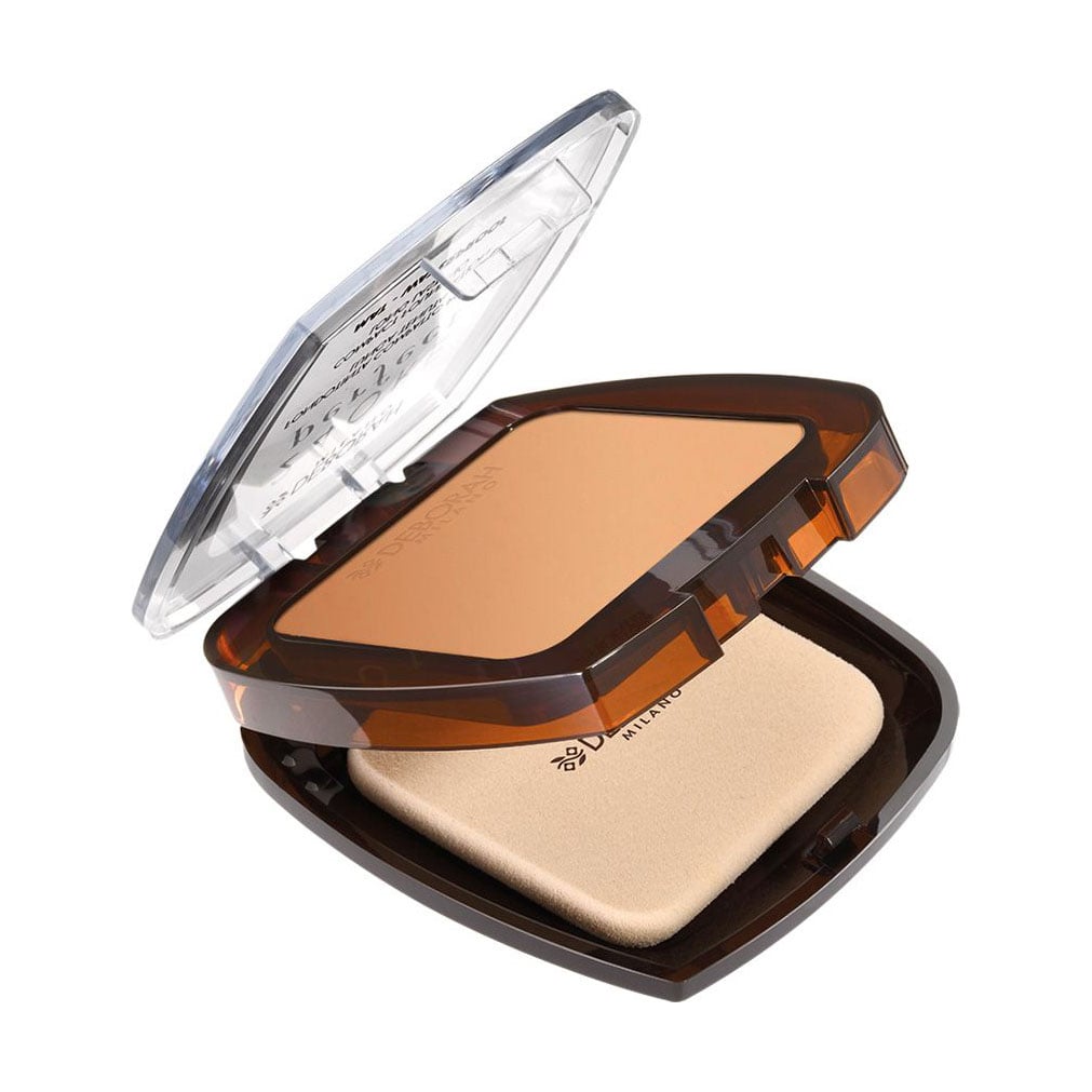 Водостійка матова тональна основа для обличчя Deborah 24Ore Perfect Compact Foundation Mat Waterproof 02 Natural, 9 г